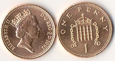 Great Britain KM935a(U) 1 Penny β Lot of 40 representative product image
