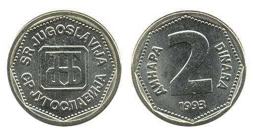 Yugoslavia KM155(U) 2 Dinara β Lot of 55 representative product image
