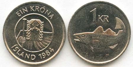 Iceland KM27(U) 1 Krona β Lot of 25 representative product image