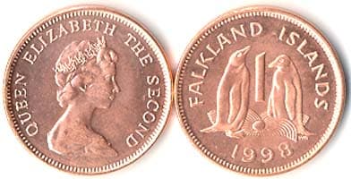 Falkland Islands KM2(U) 1 Penny β Lot of 50 representative product image