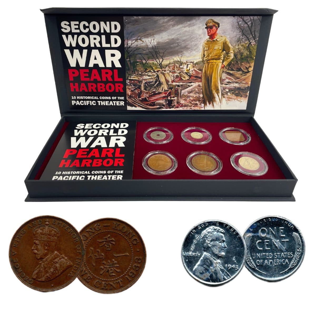 Second World War: Pearl Harbor | 10 Historical Coins of the Pacific Theater representative product image
