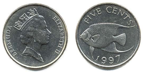 Bermuda KM45(U) 5 Cents β Lot of 25 representative product image
