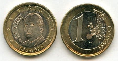 Spain KM1046(U) 1 Spai. Euro β Lot of 10 representative product image