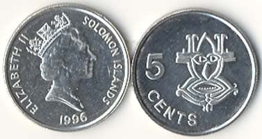 Solomon Islands KM26(U) 5 Cents β Lot of 28 representative product image