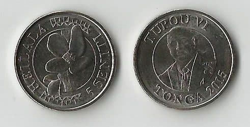 Tonga KM226(U) 5 Seniti β Lot of 100 representative product image