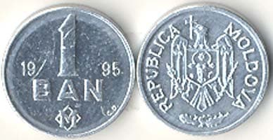 Moldova KM1(U) 1 Ban β Lot of 100 representative product image