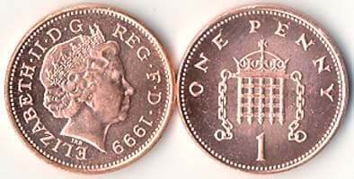 Great Britain KM986(U) 1 Penny β Lot of 40 representative product image
