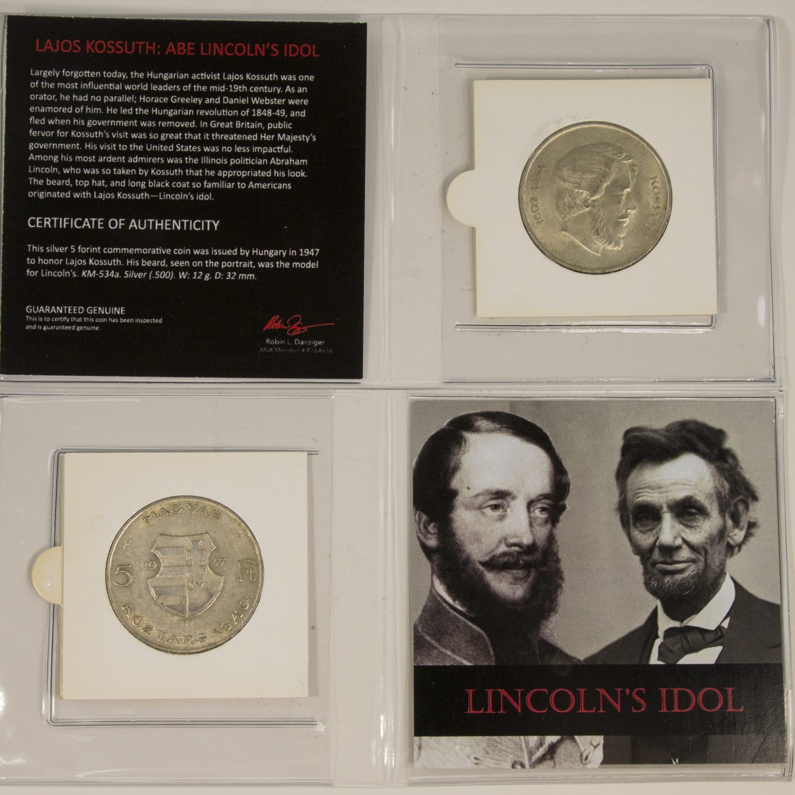Lincoln's Idol: Lajos Kossuth (Mini Album) representative product image