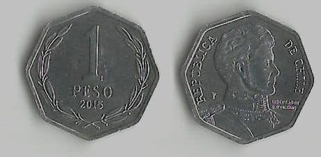 Chile KM231(U) 1 Peso β Lot of 100 representative product image