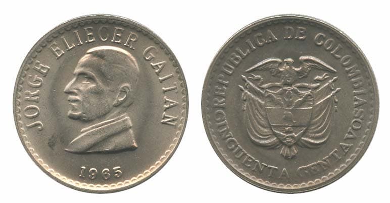 Colombia KM225(U) 50 Centavos β Lot of 20 representative product image