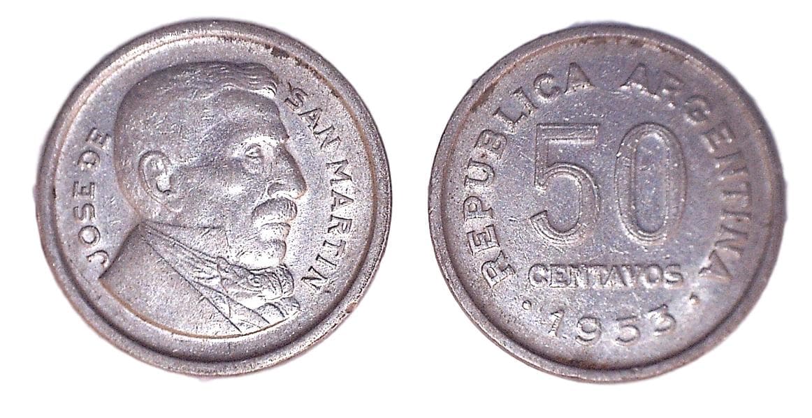 Argentina KM49(XF) 50 Centavos β Lot of 24 representative product image