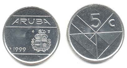 Aruba KM1(U) 5 Cents β Lot of 80 representative product image