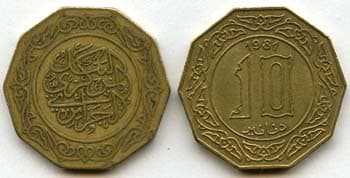 Algeria KM110(VF) 10 Dinars β Lot of 15 representative product image