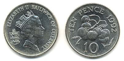 Guernsey KM43.2(U) 10 Pence β Lot of 15 representative product image