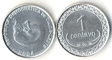 1,000 Timor KM1(U) 1 Centavo Bulk World Coins representative product image