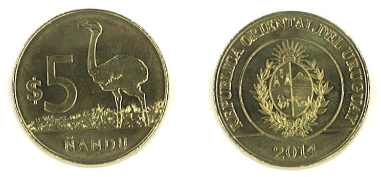 Uruguay KM137(U) 5 Pesos Uruguayos β Lot of 20 representative product image