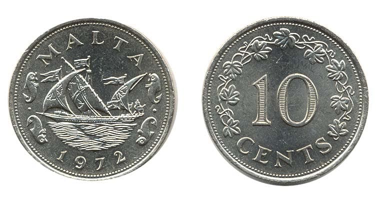 Malta KM11(U) 10 Cents β Lot of 20 representative product image