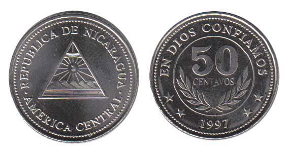 Nicaragua KM88(U) 50 Centavos β Lot of 40 representative product image