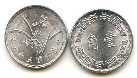 Taiwan KM545(U) 1 Chiao - Taiwan β Lot of 25 representative product image