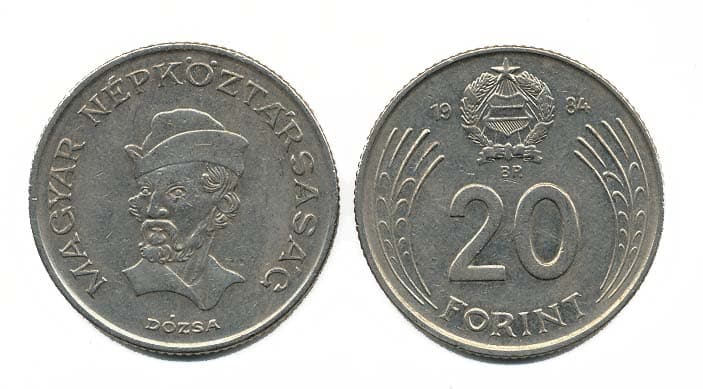 Hungary KM630(VF) 20 Forint β Lot of 55 representative product image