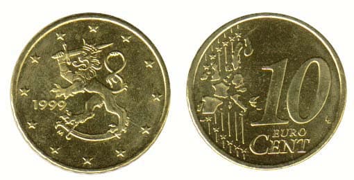 Finland KM101(U) 10 Finl. Cents β Lot of 50 representative product image