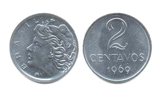 Brazil KM576.2(U) 2 Centavos β Lot of 47 representative product image