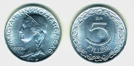 Hungary KM549(U) 5 Filler – Lot of 80 representative product image