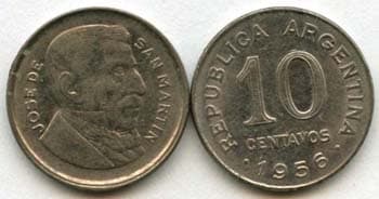 Argentina KM51(VF) 10 Centavos β Lot of 40 representative product image