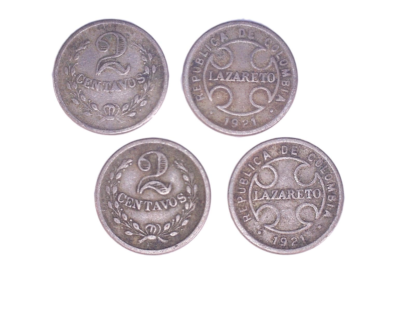 Colombia KML10(F) 2 Centavos β Lot of 30 representative product image