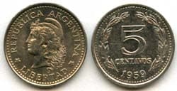 Argentina KM53(U) 5 Centavos β Lot of 65 representative product image