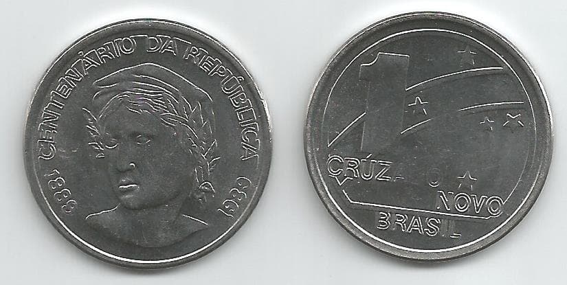 Brazil KM615(U) 1 Cruzado β Lot of 24 representative product image