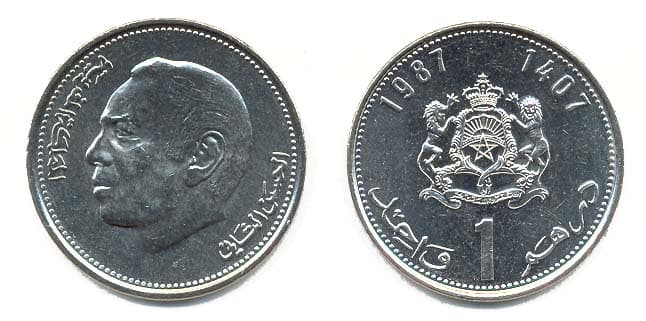 Morocco KM88(U) 1 Dirhim β Lot of 20 representative product image