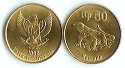 Indonesia KM52(U) 50 Rupiah β Lot of 30 representative product image