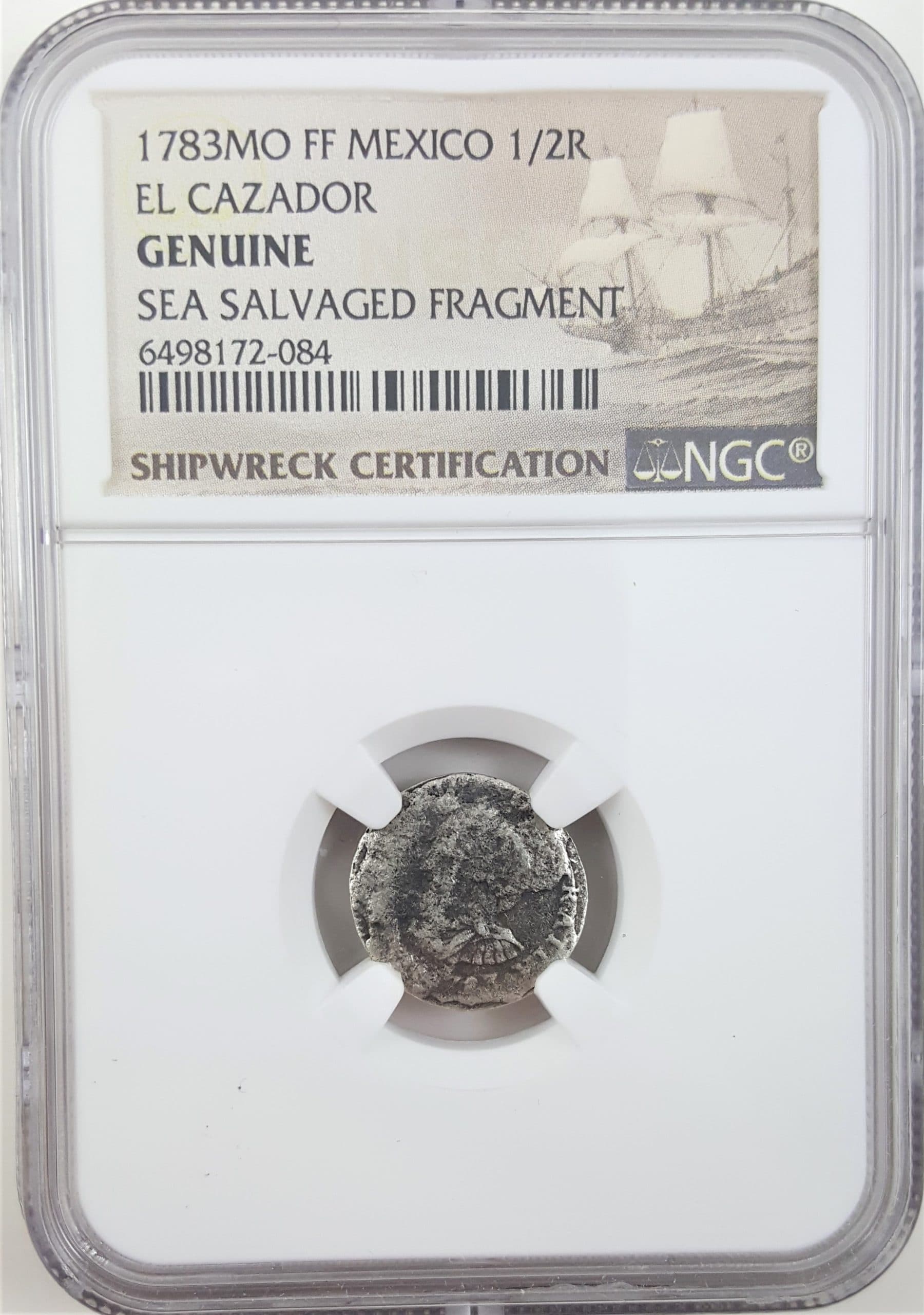 NGC-Certified Roman Coin: ELCAZ(2R), Grade C β representative ECC supplier stock image; exact coin and slab vary