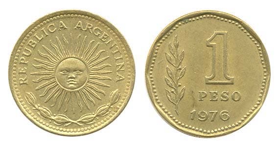 Argentina KM69(XF) 1 Peso β Lot of 25 representative product image