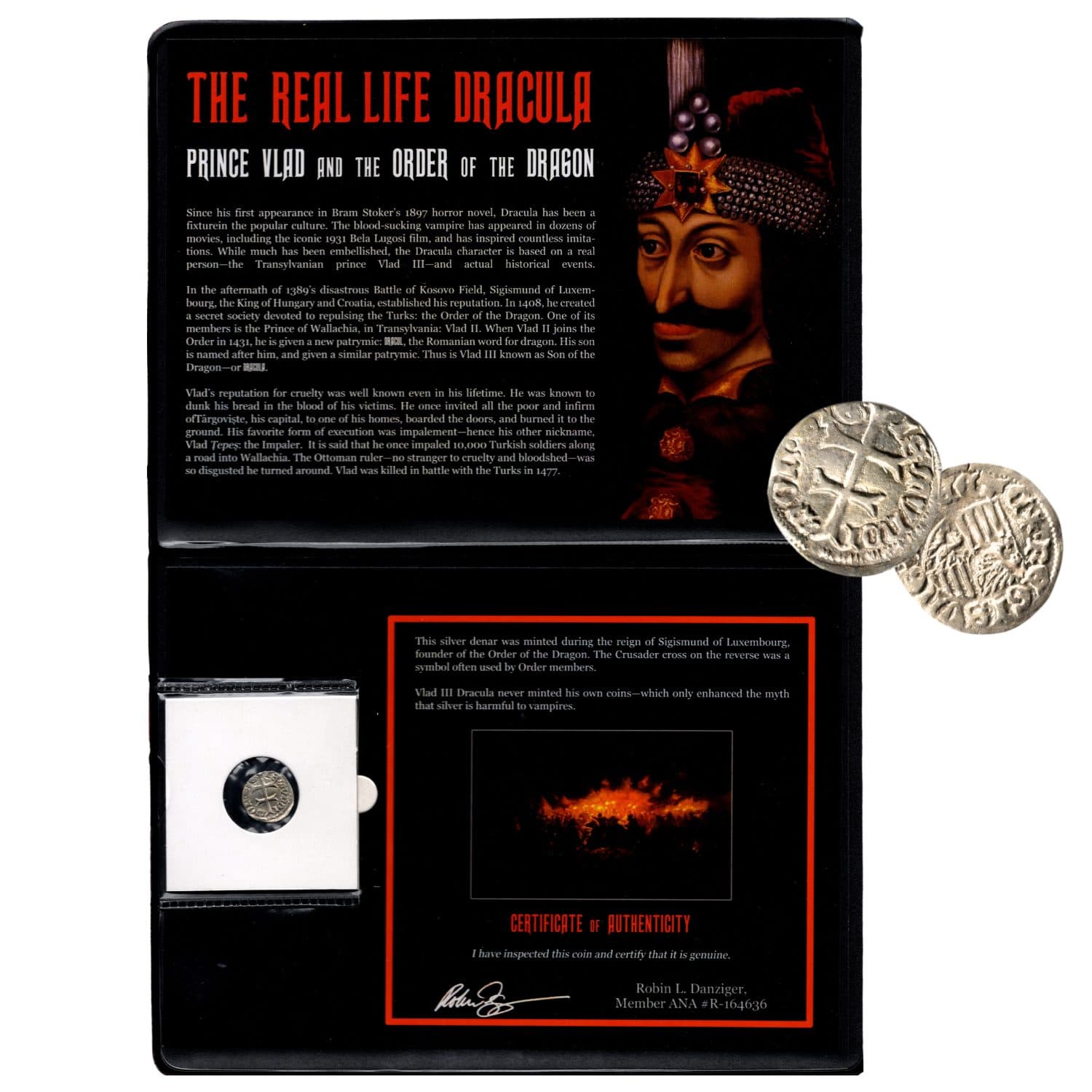 The Real Life Dracula: Prince Vlad and the Order of the Dragon (album) representative product image