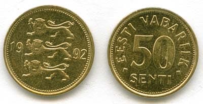 Estonia KM24(U) 50 Senti β Lot of 55 representative product image