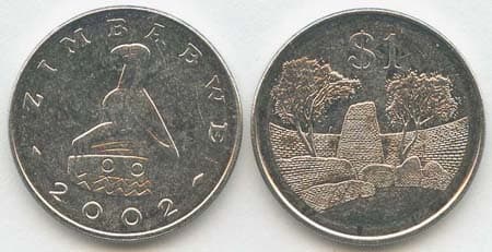 Zimbabwe KM6a(U) 1 Dollar β Lot of 15 representative product image