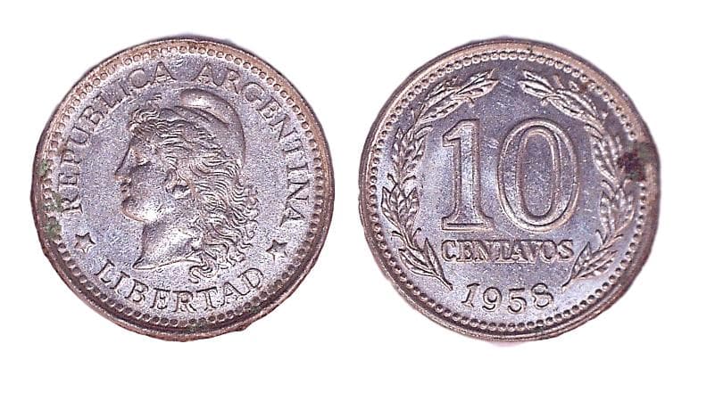 Argentina KM54(AU) 10 Centavos β Lot of 27 representative product image