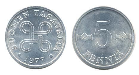 Finland KM45a(U) 5 Pennia – Lot of 70 representative product image