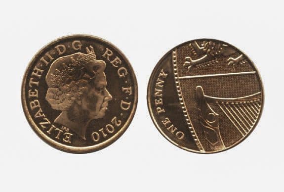 Great Britain KM1107(U) 1 Penny β Lot of 100 representative product image