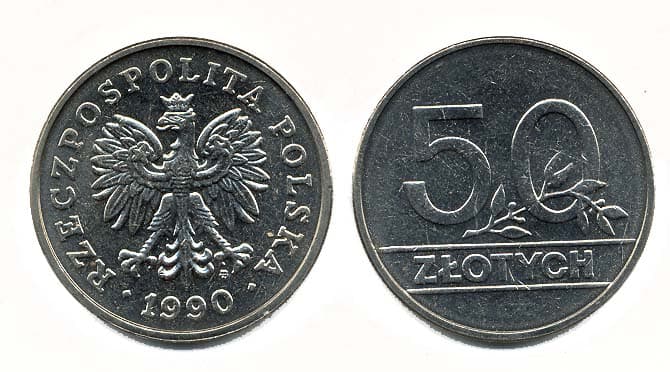 Poland KM216(U) 50 Zlotych β Lot of 12 representative product image