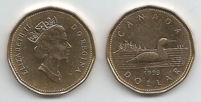 Canada KM186(U) Dollar – Lot of 12 representative product image