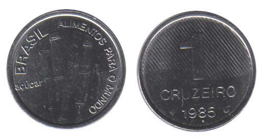Brazil KM598(U) 1 Cruzeiro β Lot of 65 representative product image