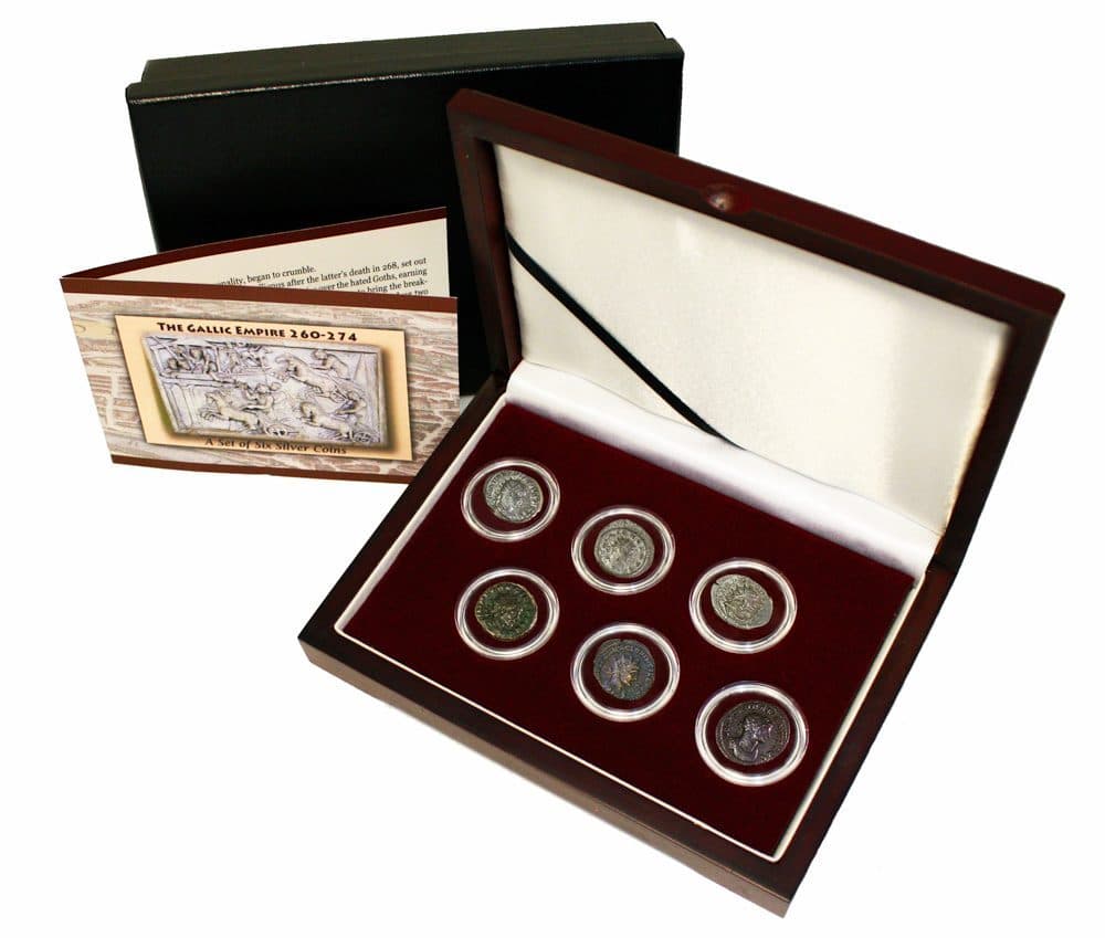 The Fracture of Imperial Rome: Gallic Empire (Six-Coin Box) representative product image