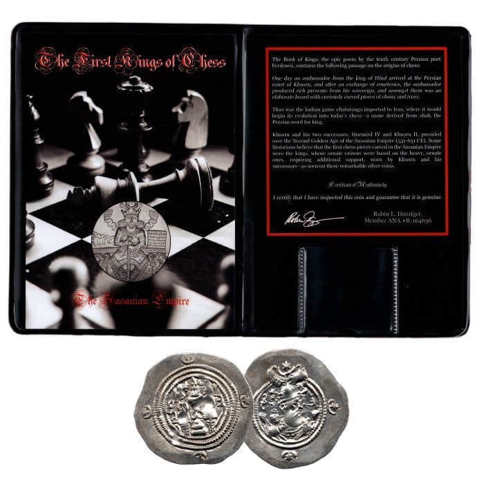 The First Kings of Chess: Silver Coins of the Sasanian Dynasty (album) representative product image