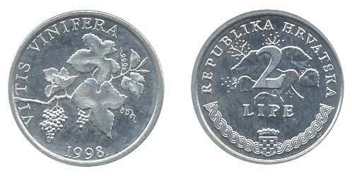 Croatia KM14(U) 2 Lipe – Lot of 55 representative product image