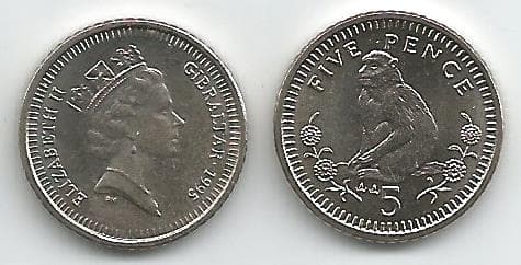 Gibraltar KM22.2(U) 5 Pence β Lot of 70 representative product image