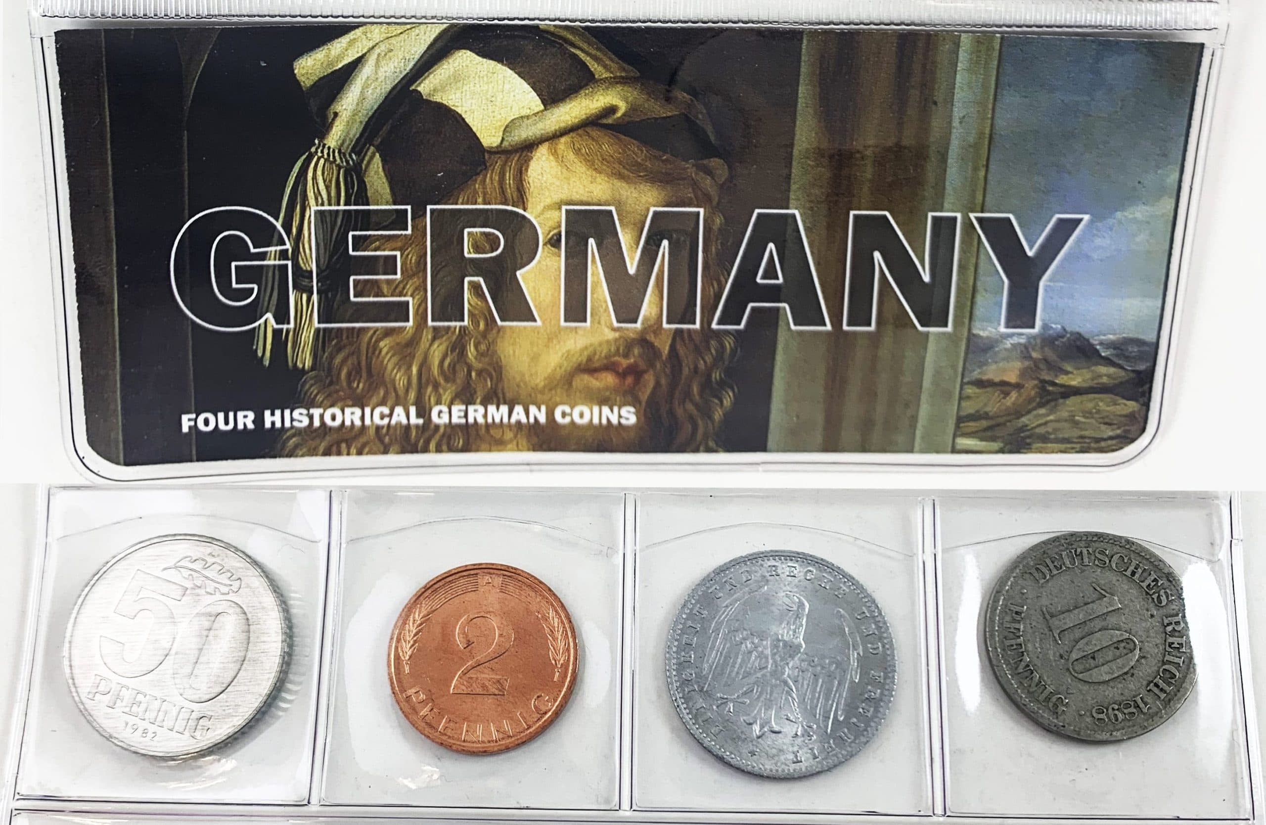 Germany: Four Historical German Coins (mini) representative product image