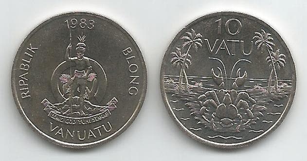 Vanuatu KM6(U) 10 Vatu β Lot of 15 representative product image